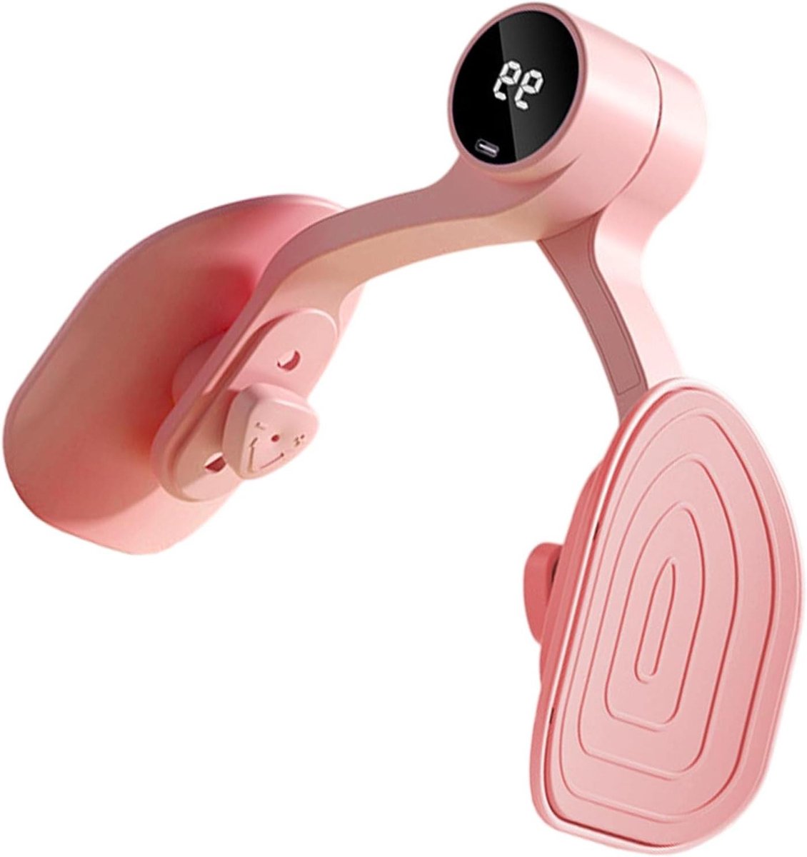 Dijtrainer Bekkenbodemtrainer - Heupversterker Bilspiertrainer - Lichaamsvorming Thuis - Antislip Ontwerp - 23 x 14.6 x 7.5 cm - Meerkleurig