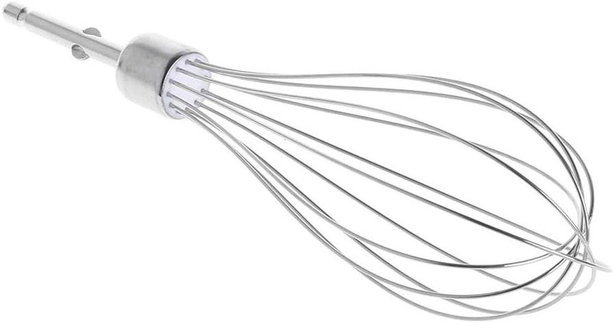 Garde Opzetstukken - Mixer Accessoires - Keuken Maken - Hittebestendig RVS - 18 x 6 cm - Zilver