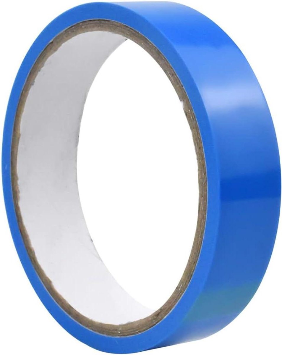 Fiets Velg Tape - Wiel Strip - Tubeless Rijden - Sterke Hechting - 23mm Breed - Blauw