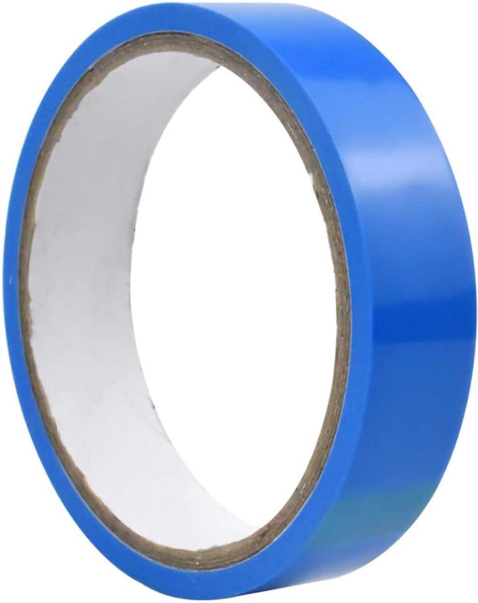 Fiets Velg Tape - Wiel Strip - Tubeless Rijden - Sterke Hechting - 23mm Breed - Blauw