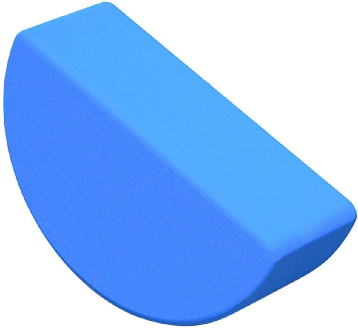 Halfrond Yogablok - Ondersteuningsblok Fitness - Balans Stabiliteit - Hoge Dichtheid Schuim - 25 x 13 x 8 cm - Blauw