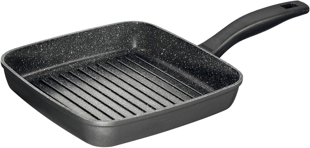 Grillpan Vierkant 26x26 cm met Antiaanbaklaag voor Gezond Grillen