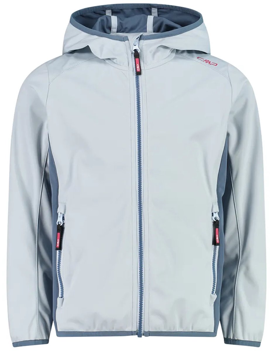 Cmp Fix Hood 39a5115 Softshelljack 10 Years Meisje Blauw