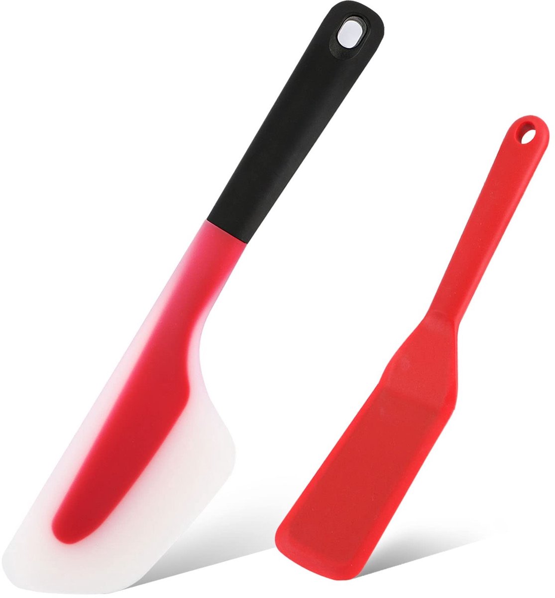 Webake Silicone Spatel Set - 2 Stuks - Ideaal voor Omeletten, Crepes en Pannenkoeken