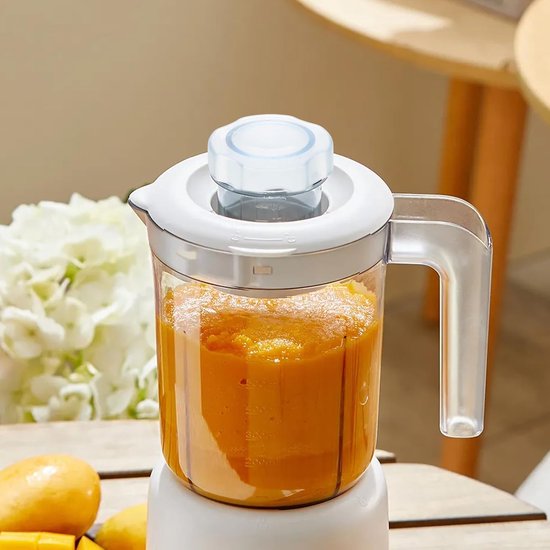 Vervangende Deksel Set - Blender Deksel - Morsvrij Mixen - Lekvrij Ontwerp - Set van 2 - Transparant van Merkloos — afbeelding 4