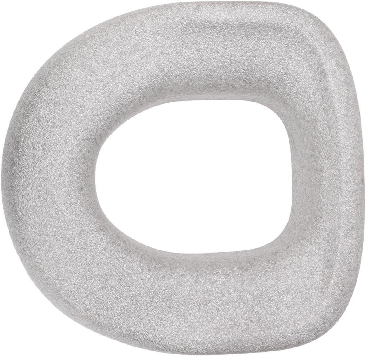 Verhoogd Toiletkussen - Toiletverhoger Zitting - Gemakkelijk Opstaan - Waterbestendig Sneldrogend - 43x42 cm - Grijs