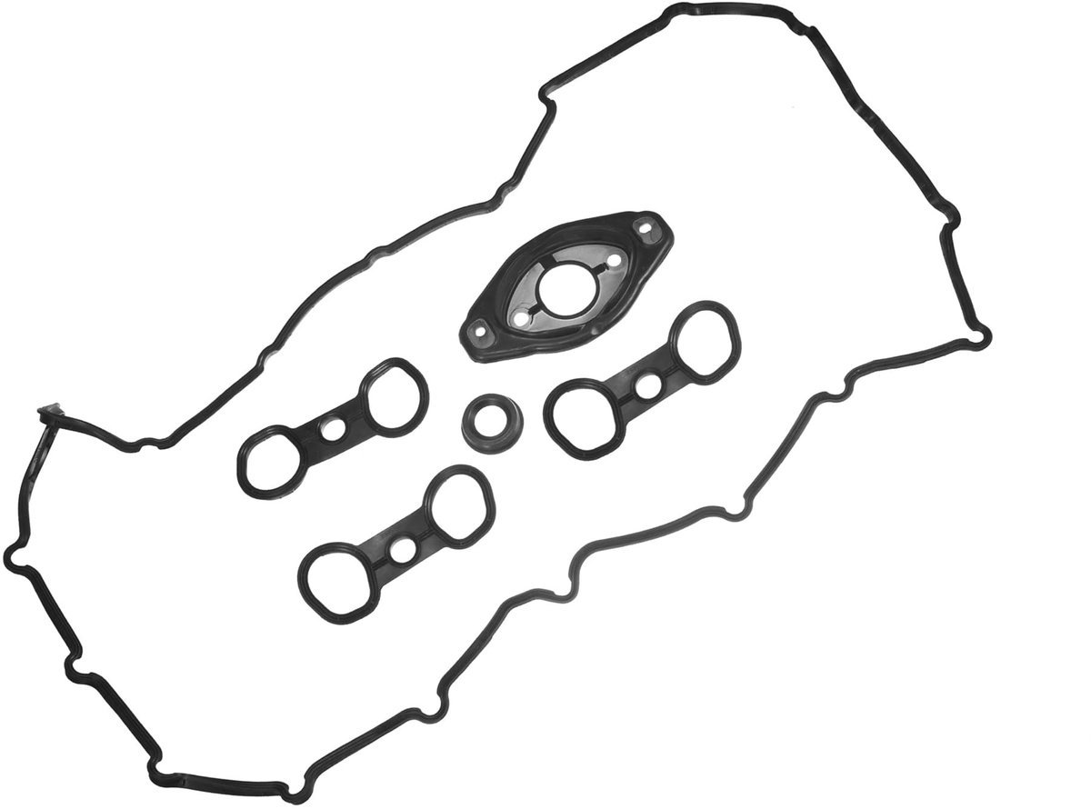 Store_7 - Ventieldoppakking - Auto Onderdelen - Hoogwaardige Kwaliteit - Zwart - 1 set voor Z4 323i X3 128i 3.0L