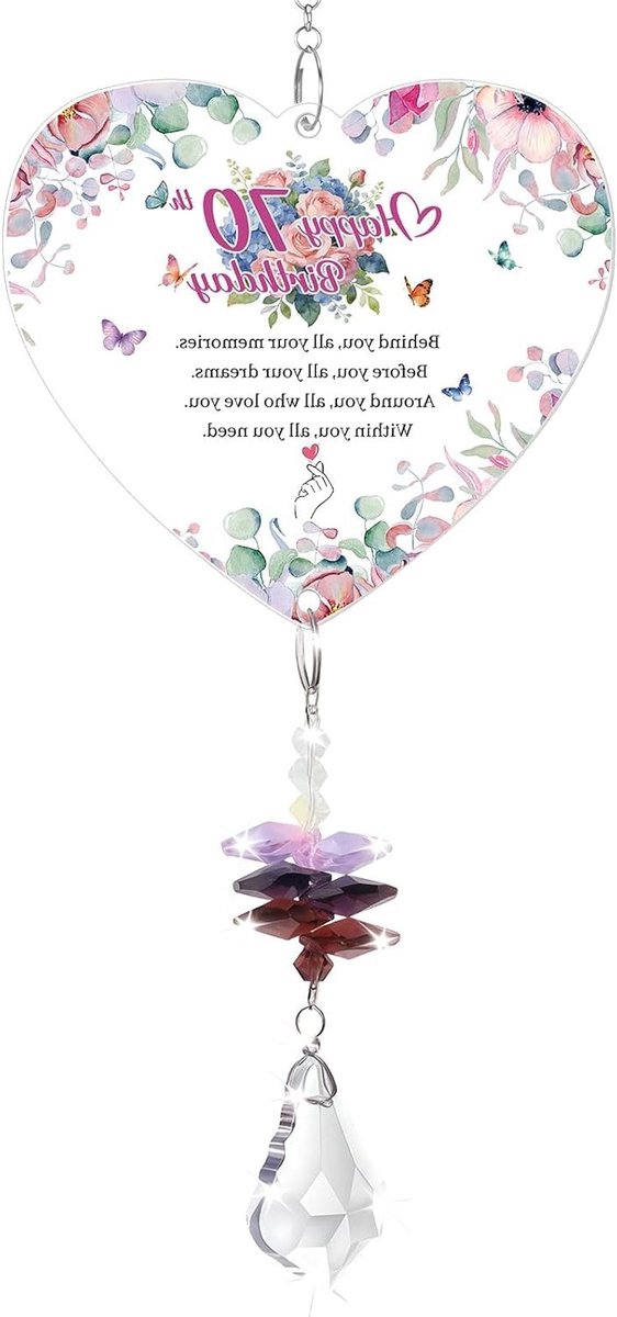 Vlinder Acryl Kristal Suncatcher voor Moederdag, Verjaardag en Gedenktekens - Unieke Geschenken voor Mama van Kinderen