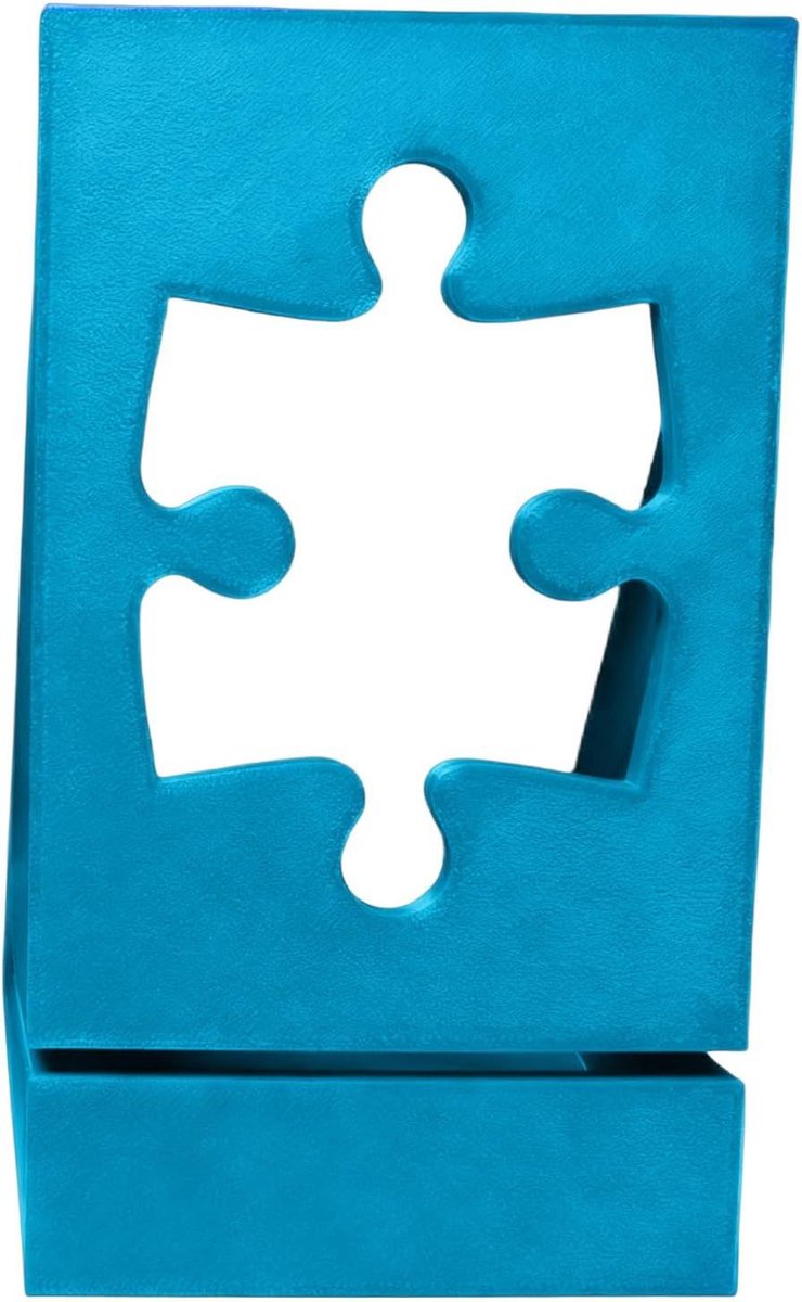 Puzzel Stand - Posterhouder - Hobby Ontspanning - Verstelbaar Acryl Frame - 116 x 154 cm - Blauw