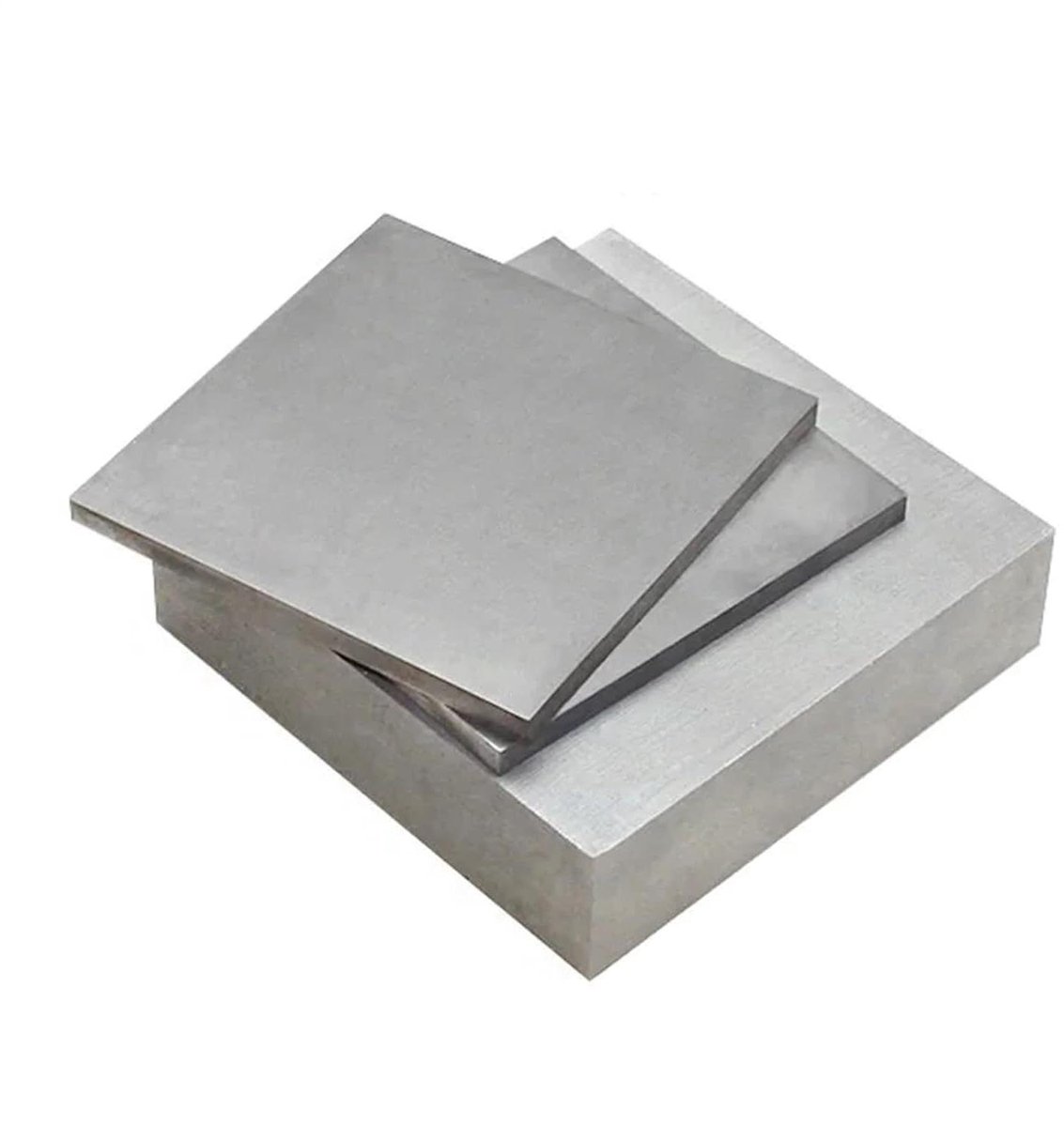 Titanium Plaat - Metaal Folie - Industrieel Metaalwerk - Hoge Corrosiebestendigheid - 5x100x100mm - One Color