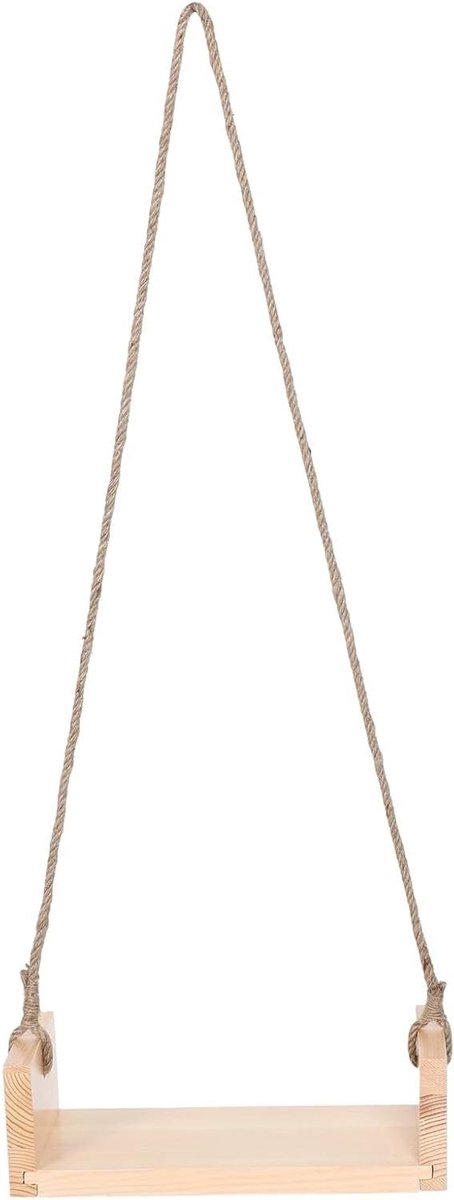 Houten Schommelrek - Babyfotografie Meubel - Fotoshoot Accessoire - Robuust Hardhouten Frame - 30x13x10 cm - Beige