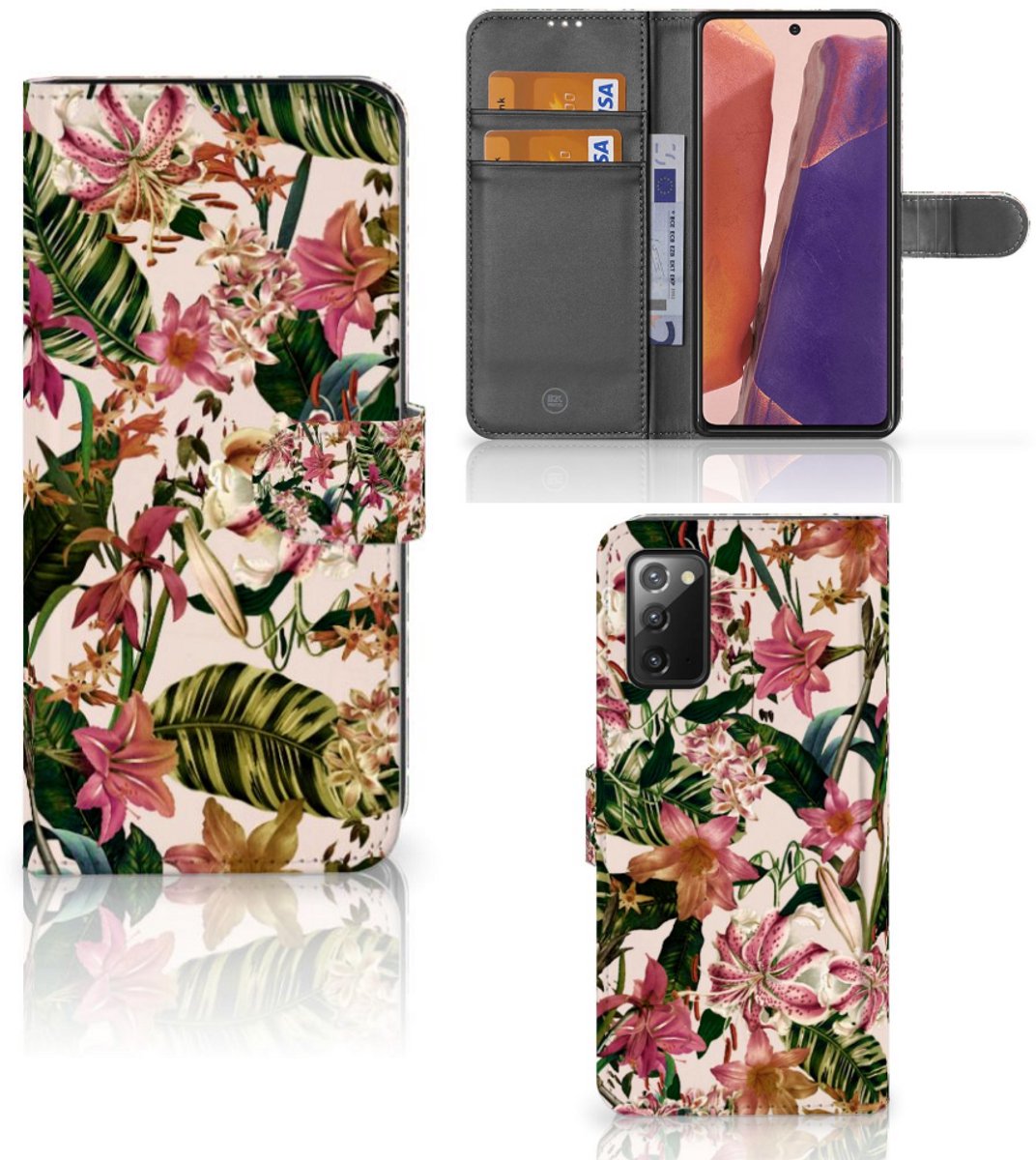 Samsung Galaxy Note 20 Hoesje Flowers