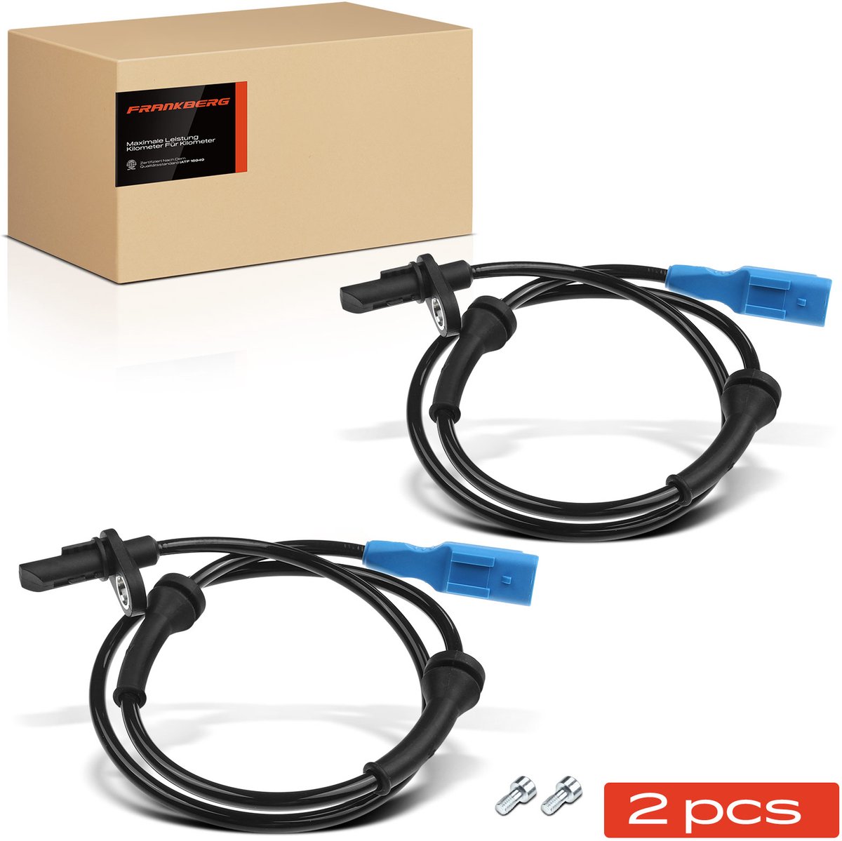 Frankberg 2x ABS Sensor Achteras voor Citroën