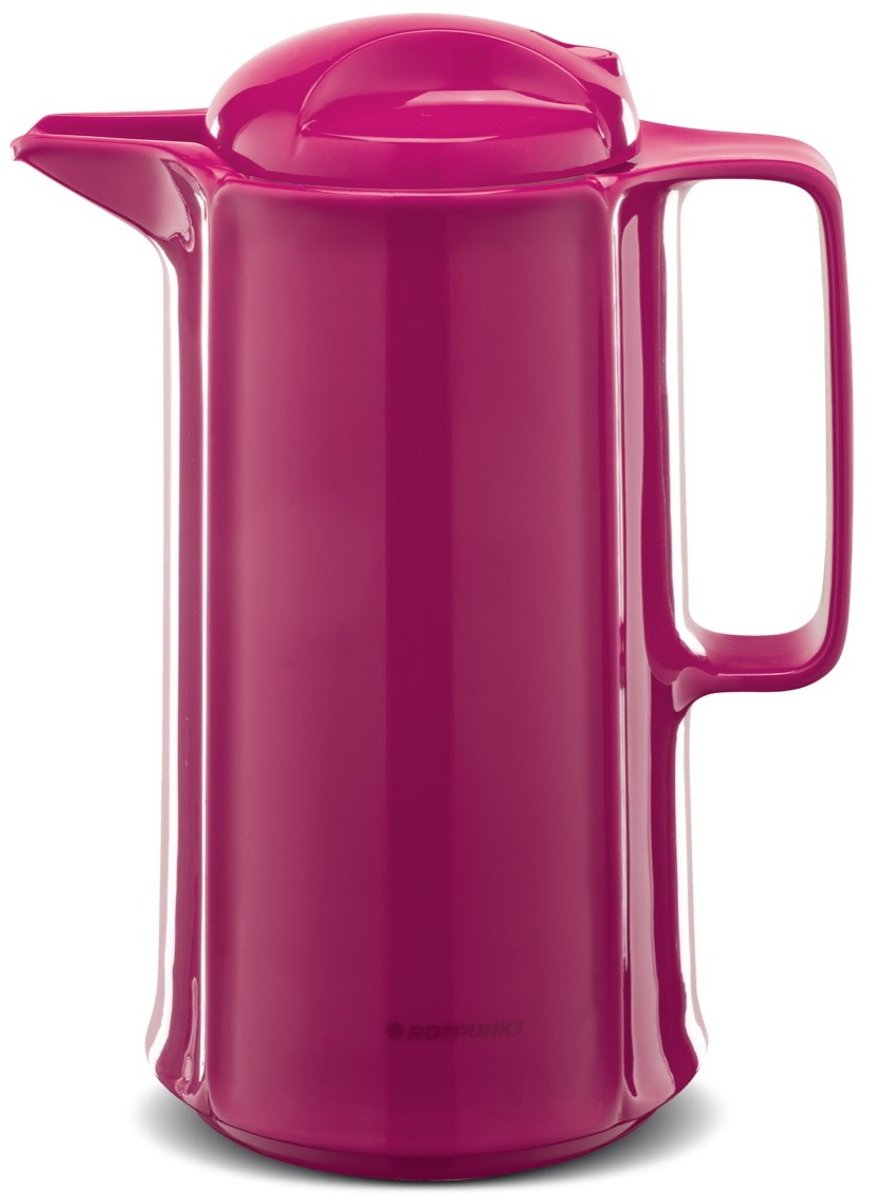 ROTPUNKT Marlis 420 Thermosfles 1L - 24u Warm, 2 Functies - Rood