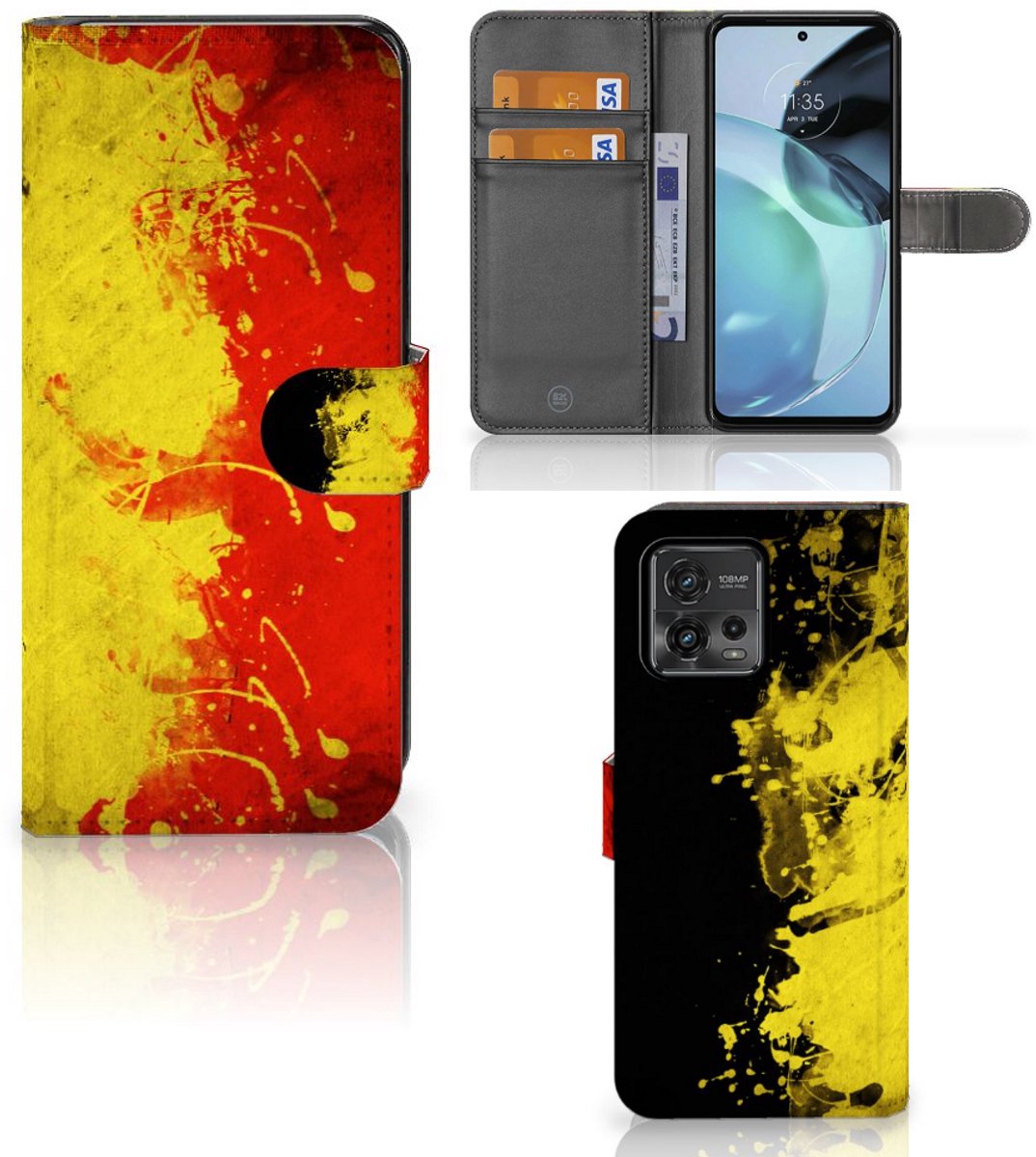 Motorola Moto G72 Bookstyle Case België