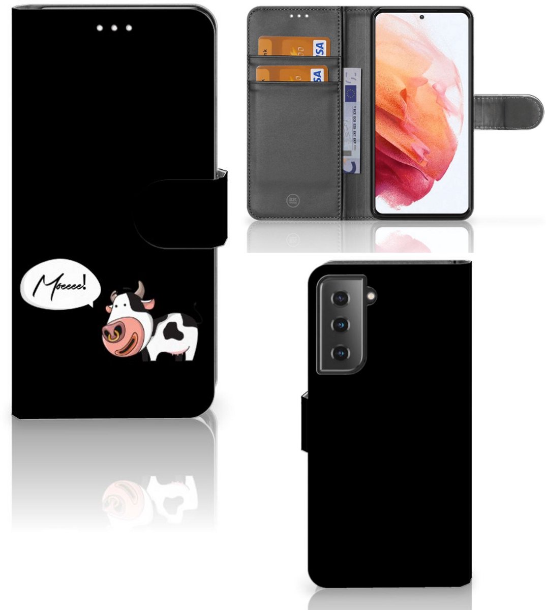 Samsung Galaxy S21 Leuk Hoesje Cow