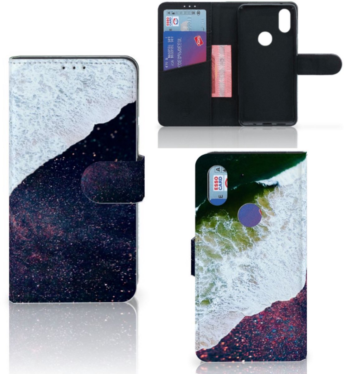 Xiaomi Mi Mix 2s Book Case Sea in Space