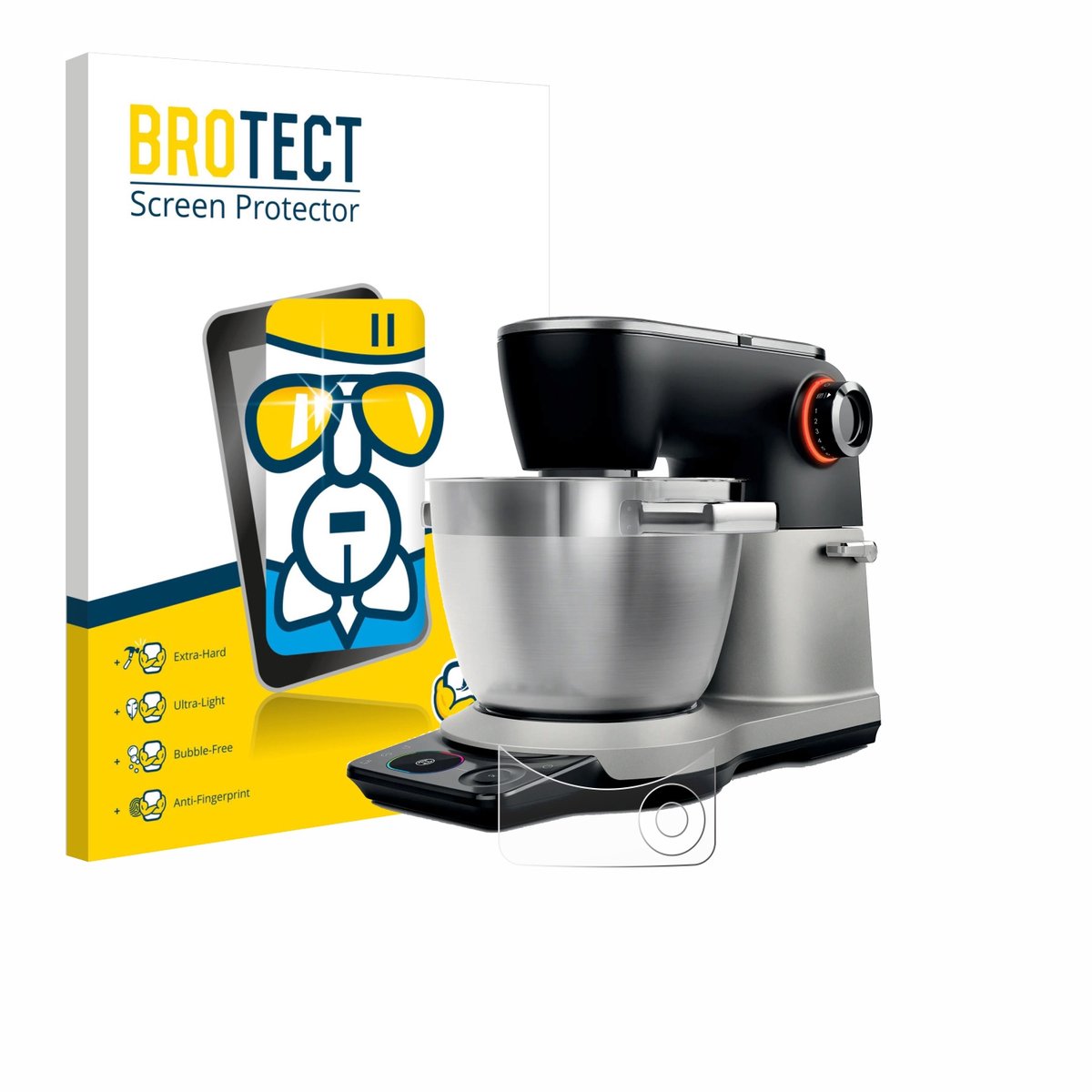 Screenprotector voor Bosch MUMS8ZS18 Beschermglas transparant