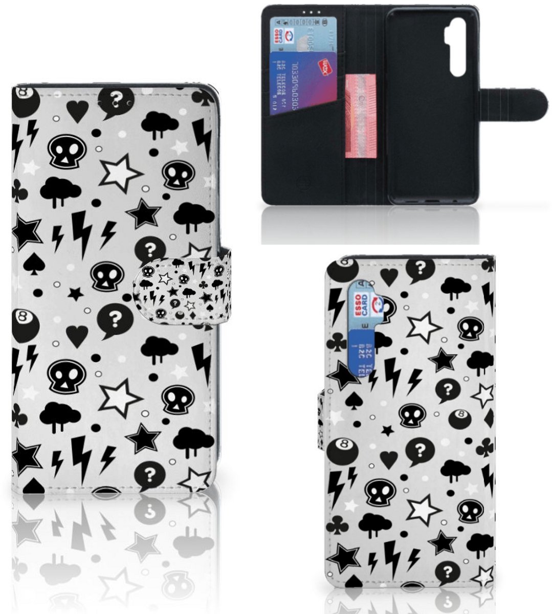 Telefoonhoesje met Naam Xiaomi Mi Note 10 Lite Silver Punk