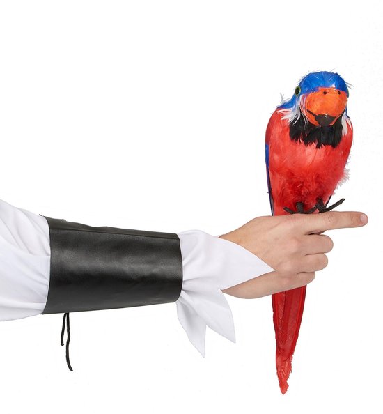 WIDMANN - Rode en blauwe Hawaïaanse papegaai - Accessoires > Overige