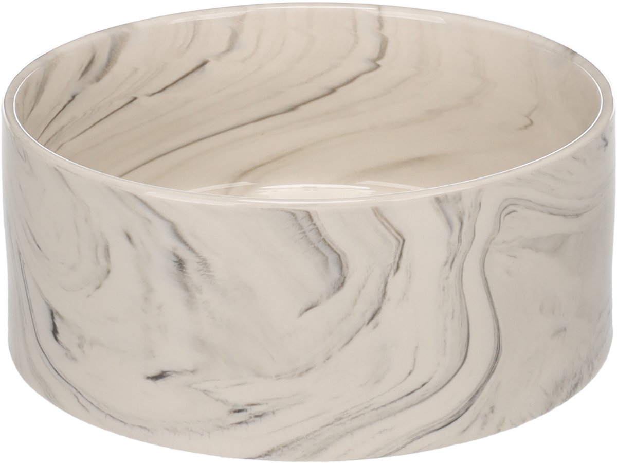 Flamingo - EET- EN DRINKPOT BARON ROND GRIJS 18x7,5CM 1200ML