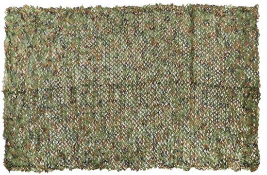 Camouflagenet Groen 5x3 Meter – Net voor Outdoor, Tuin, Jacht & Schuilplekken — afbeelding 2