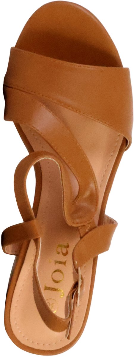 Sandalen met hak en bandjes