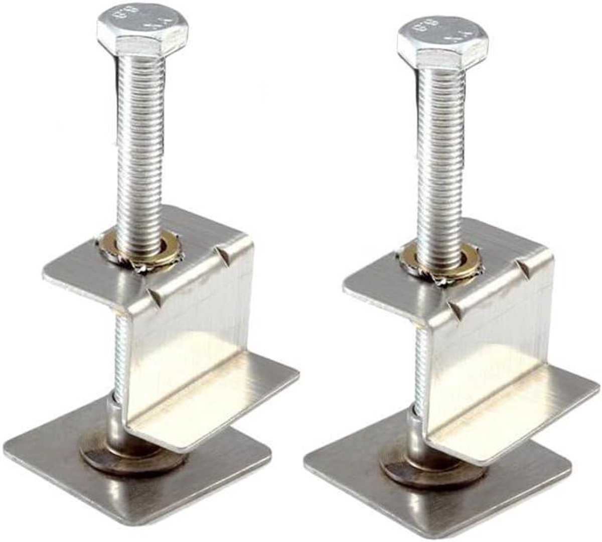 Tegel Lifter - Nivelleringshulpmiddel Tegels - Tegels Plaatsen - Verstelbare Hoogte - 7-11.5 cm - Zilver