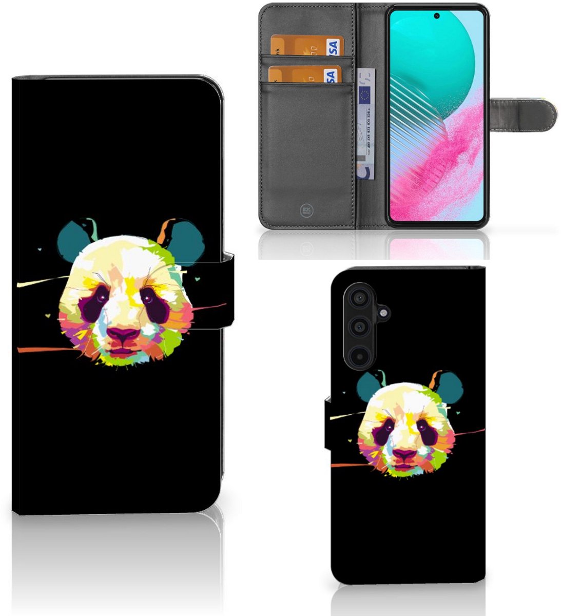 Samsung Galaxy M54 Leuk Hoesje Panda Color