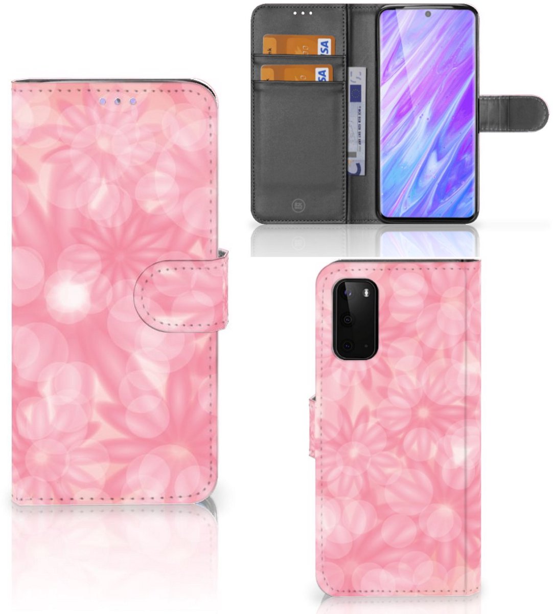 Samsung Galaxy S20 Hoesje Spring Flowers
