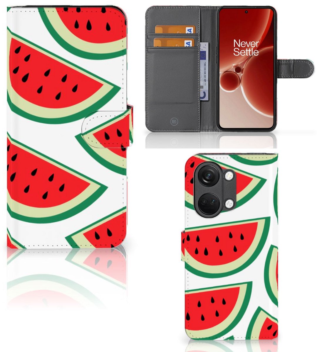 Boekhoesje voor OnePlus Nord 3 Book Cover Watermelons