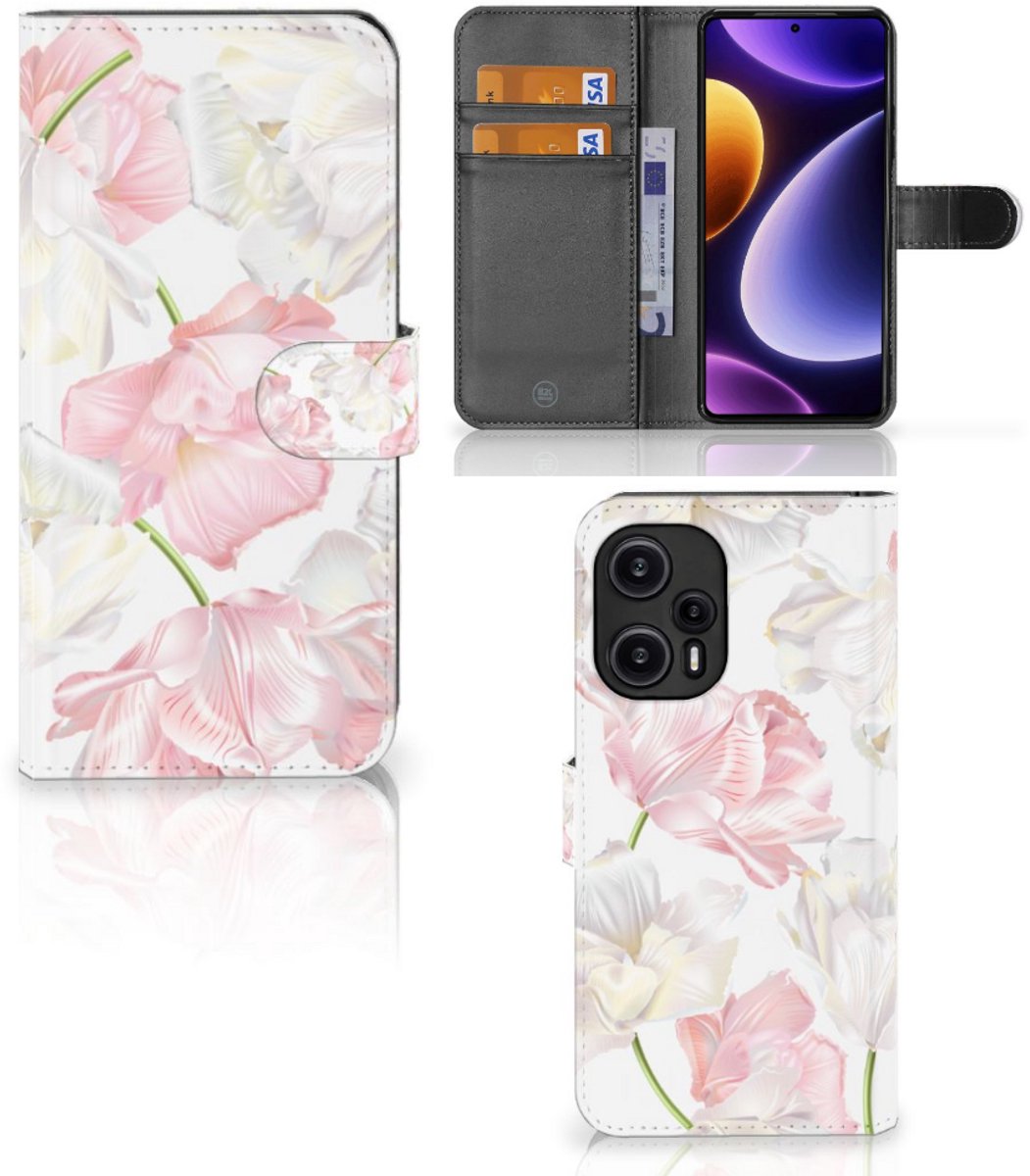 Xiaomi Poco F5 Hoesje Lovely Flowers