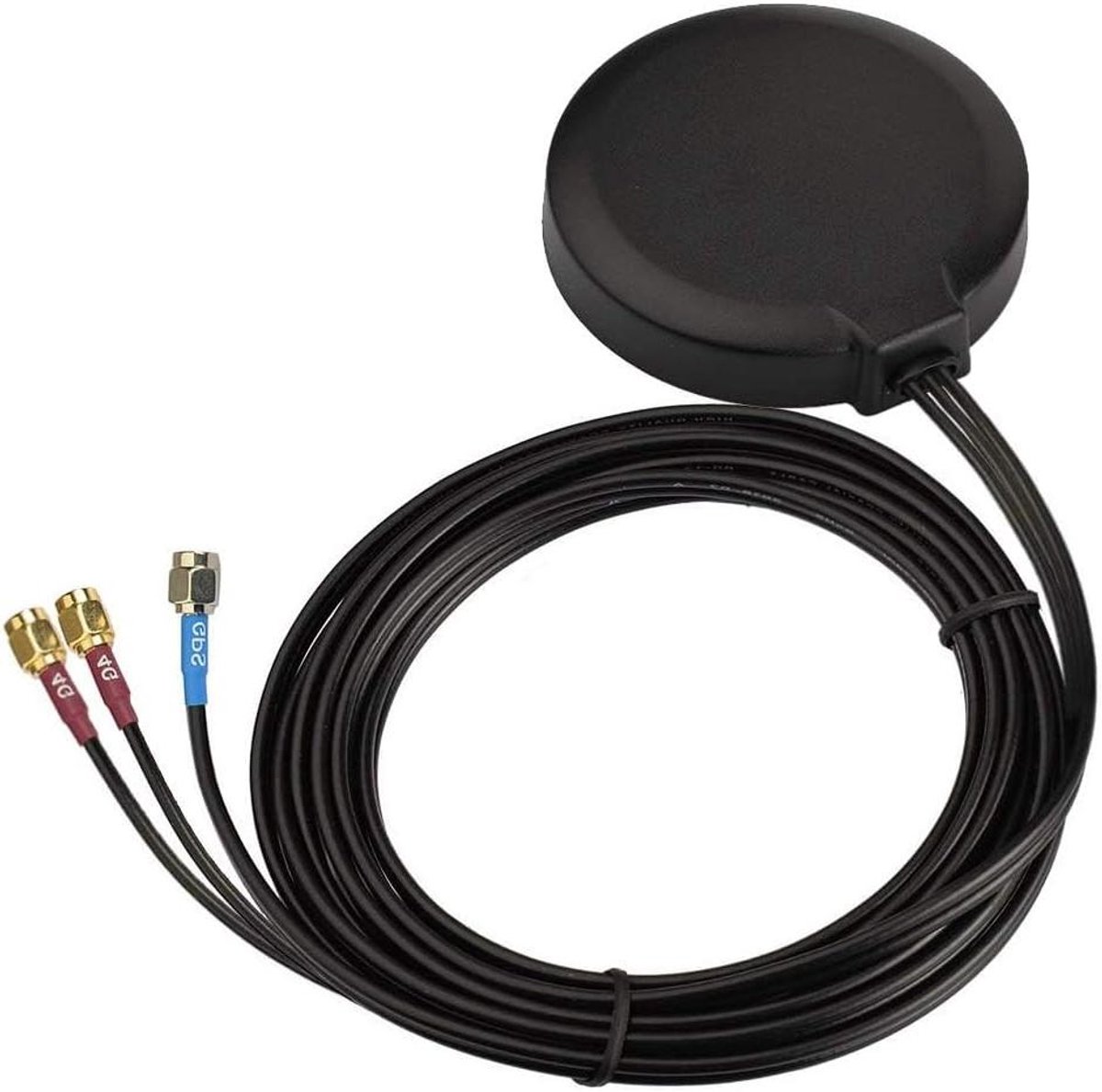 Mobiele Router Antenne - GPS MIMO Antenne - Verbeteren Signaal Ontvangst - Magnetische Kleefmontage - 3 meter kabel - Zwart