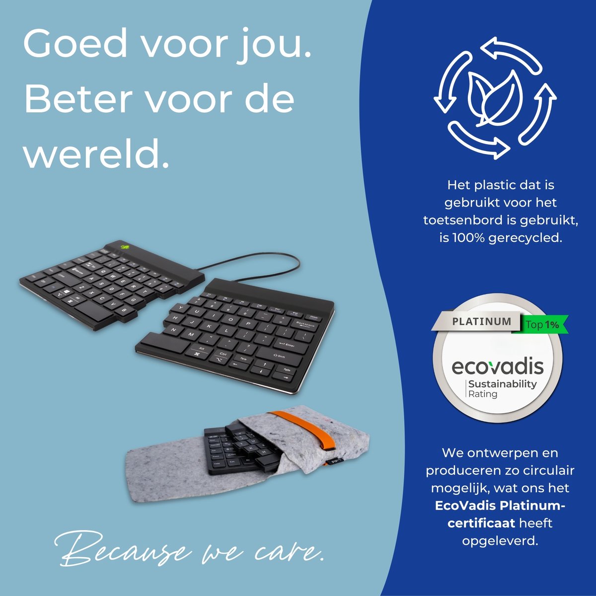 R-Go Split Break - Ergonomisch Toetsenbord Bluetooth thumbnail 7