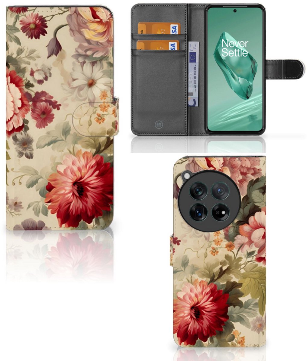 Hoesje voor OnePlus 12 Bloemen