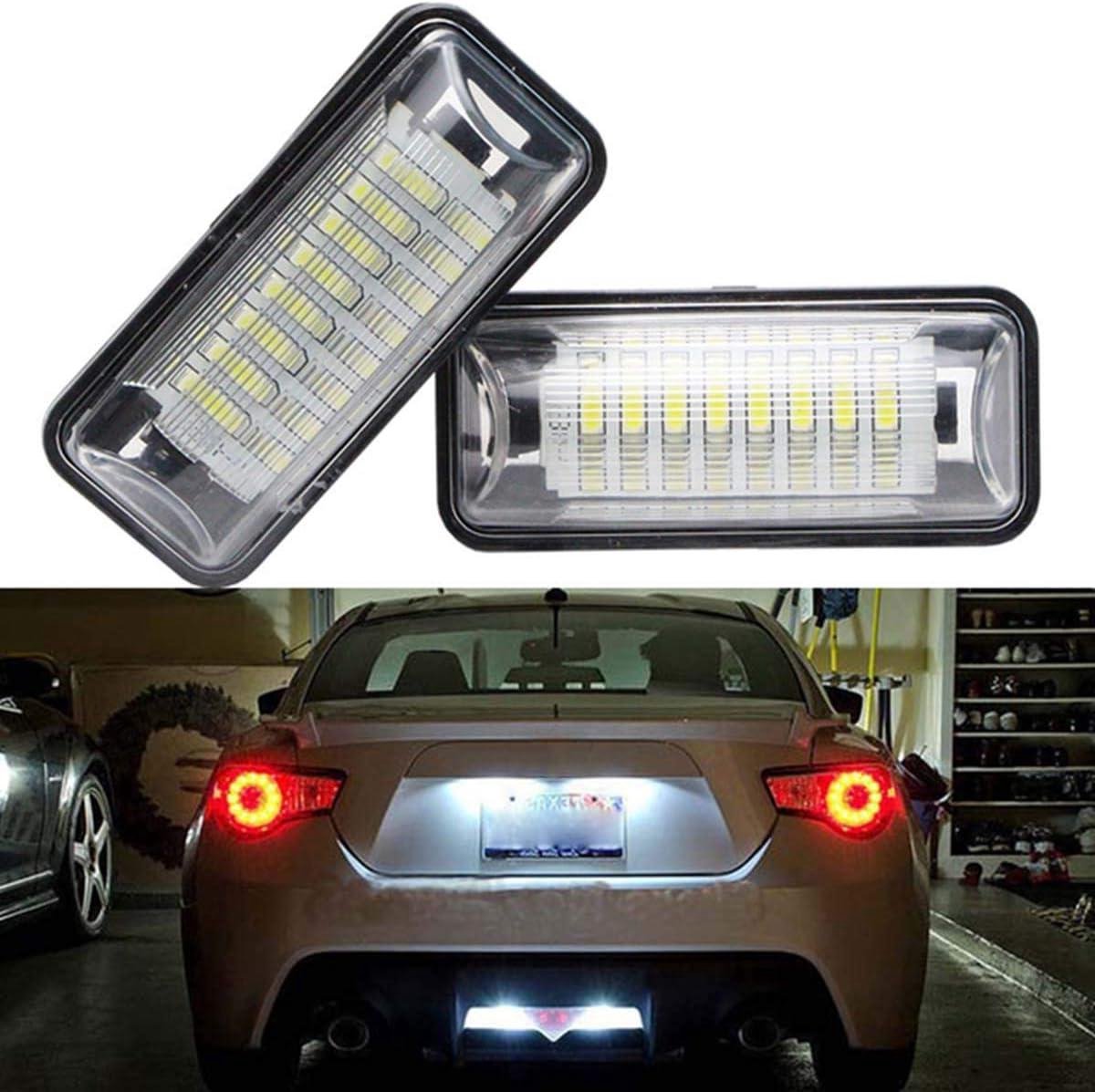 LED Kentekenplaatverlichting - Kentekenlamp Set - Auto Verlichten - Plug en Play - 11.4 cm - Wit