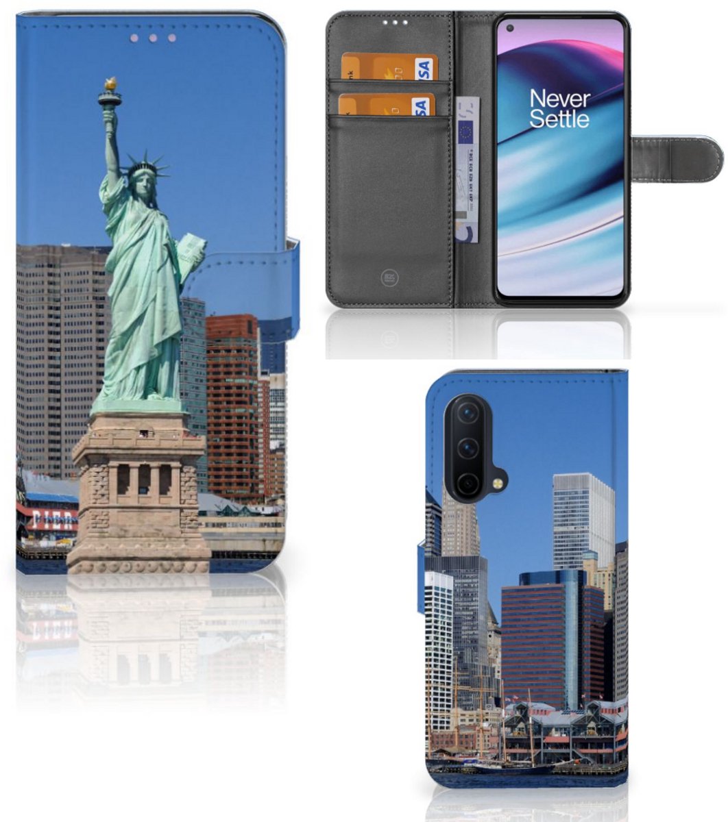 OnePlus Nord CE 5G Flip Cover Vrijheidsbeeld