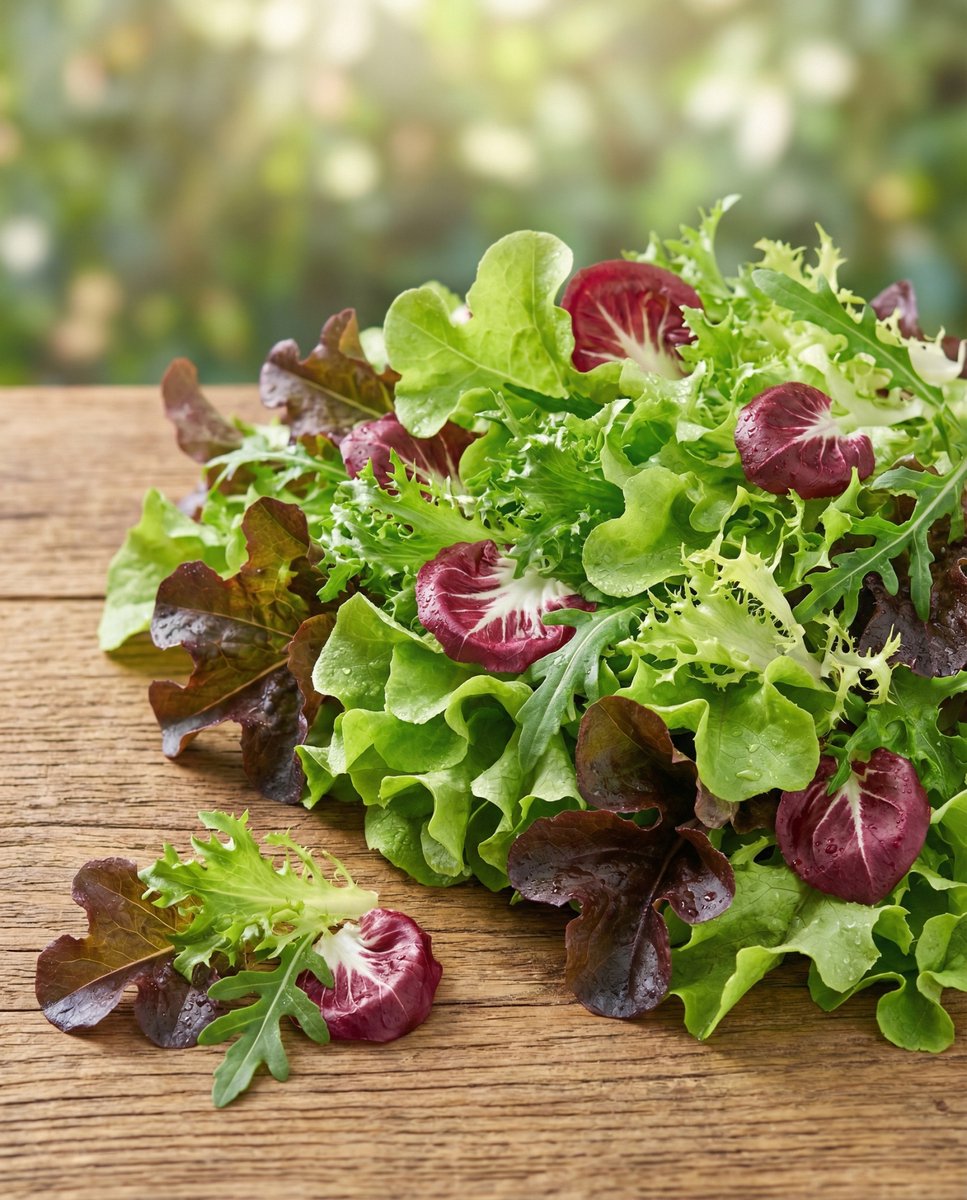 Frans Salademengsel Zaden Biologisch Eenjarig Mesclun Mix Bladgroenten
