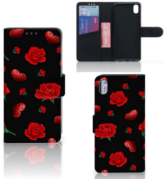Coque avec pour Xiaomi Redmi 7A Portefeuille Cadeaux Saint Valentin