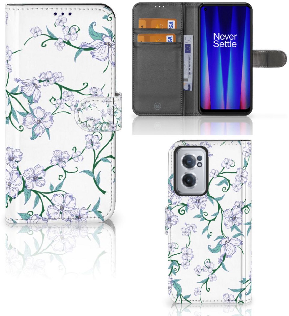 OnePlus Nord CE 2 Uniek Hoesje Blossom White