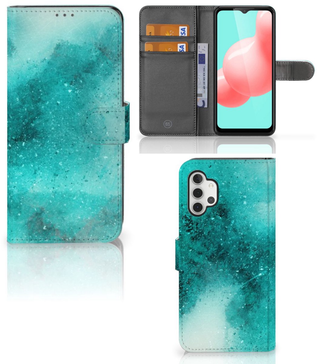 Hoesje Samsung Galaxy A32 5G Painting Blue