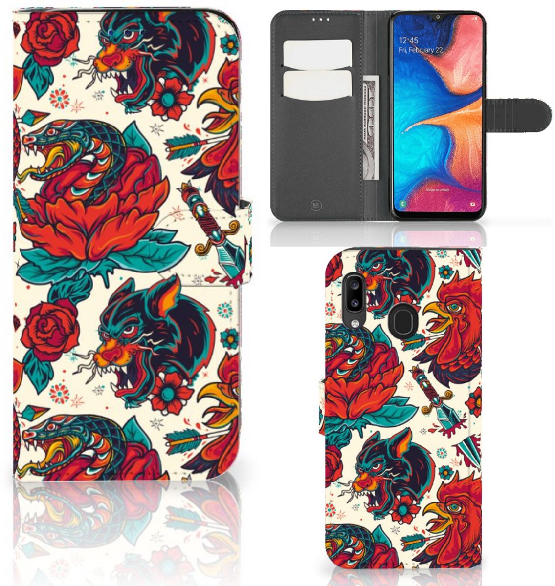 Telefoonhoesje met foto voor Samsung Galaxy A30 Old Skool