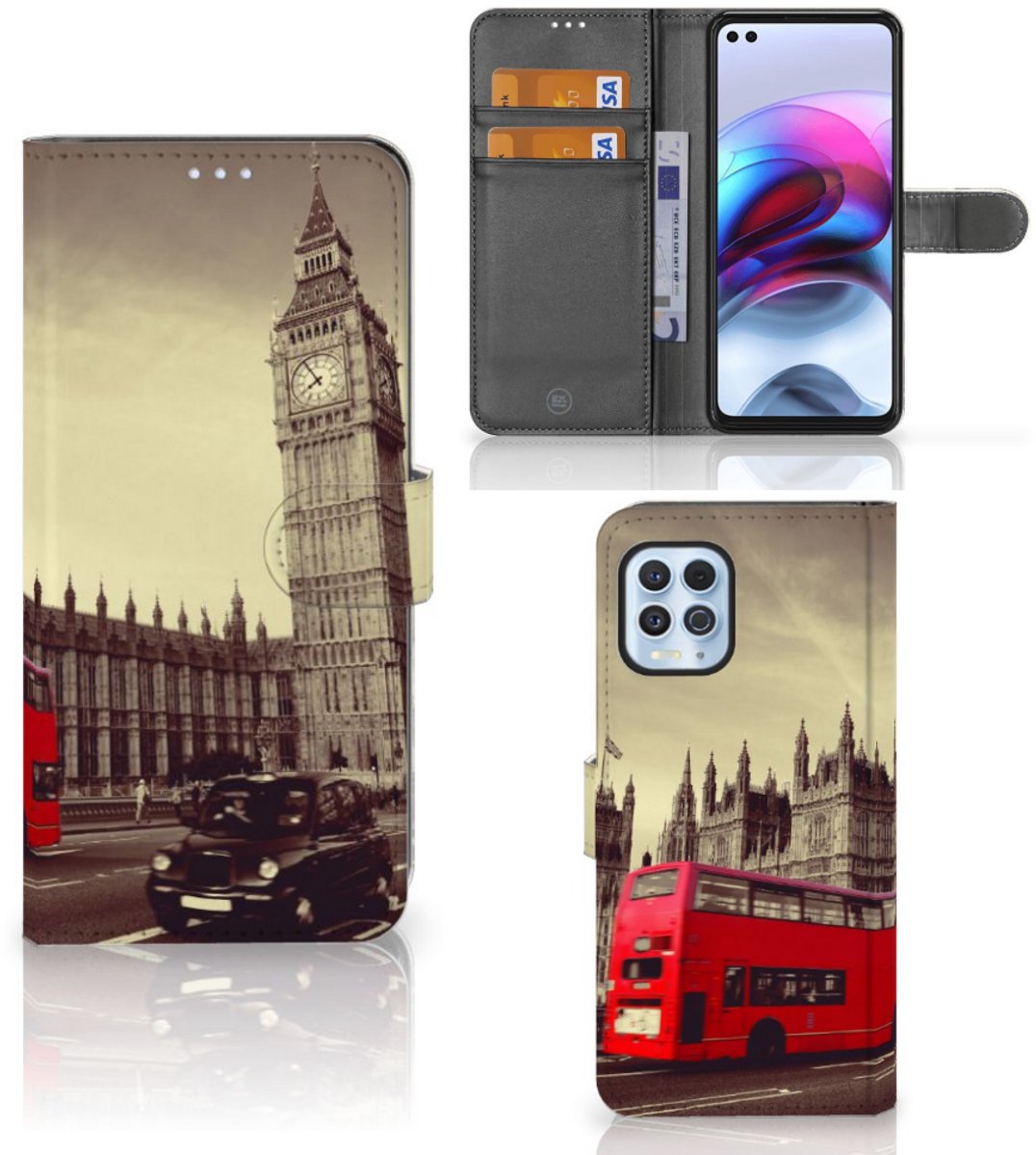 Motorola Moto G100 Flip Cover Londen