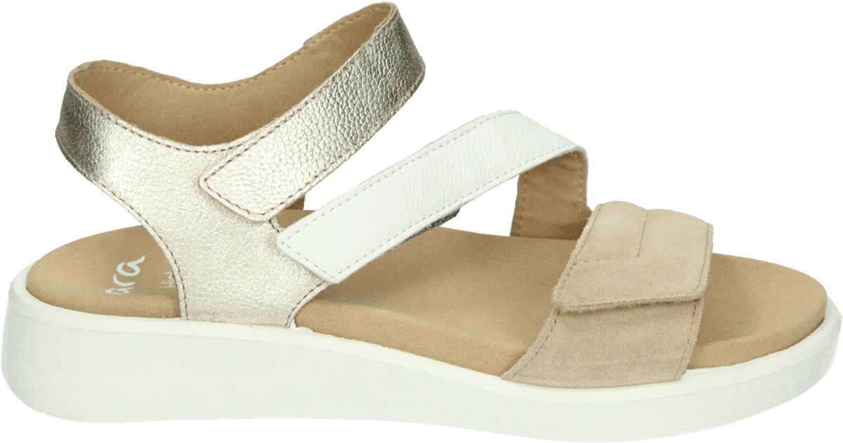 Ara 1221407 MADEIRA-S Sandalen met hakDames Sandalen Beige