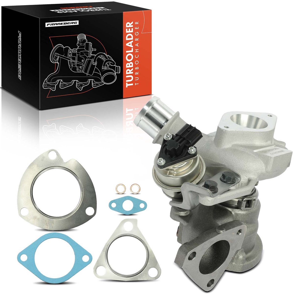 Frankberg 1x uitlaatgasturbo voor Ford Ranger TKE 2.2L 2011-2016