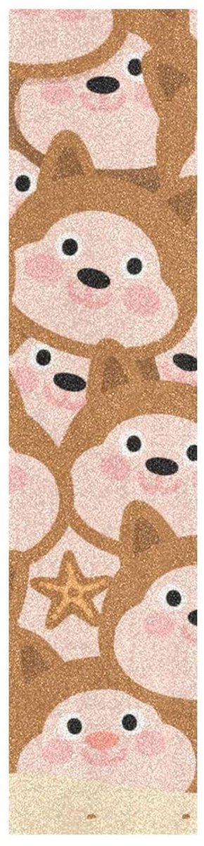 Skateboard Griptape Skate Grip Skateboarden Verbeteren Anti-slip Schuuroppervlak 44×10 Inch Cartoon Dier