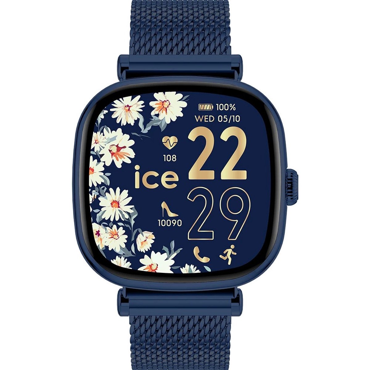 ICE SMART SQ 2.0 - Blue - Milanese - 1.7 - 37mm