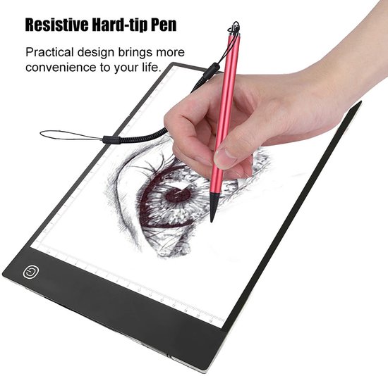 MTTproducts- Stylus Pen - Resistieve Pen - Touchscreen Pen - Compatibel met alle resistieve touchscreen-apparaten - Veertouw - Bescherming tegen krassen - Touchscreenpen — afbeelding 5