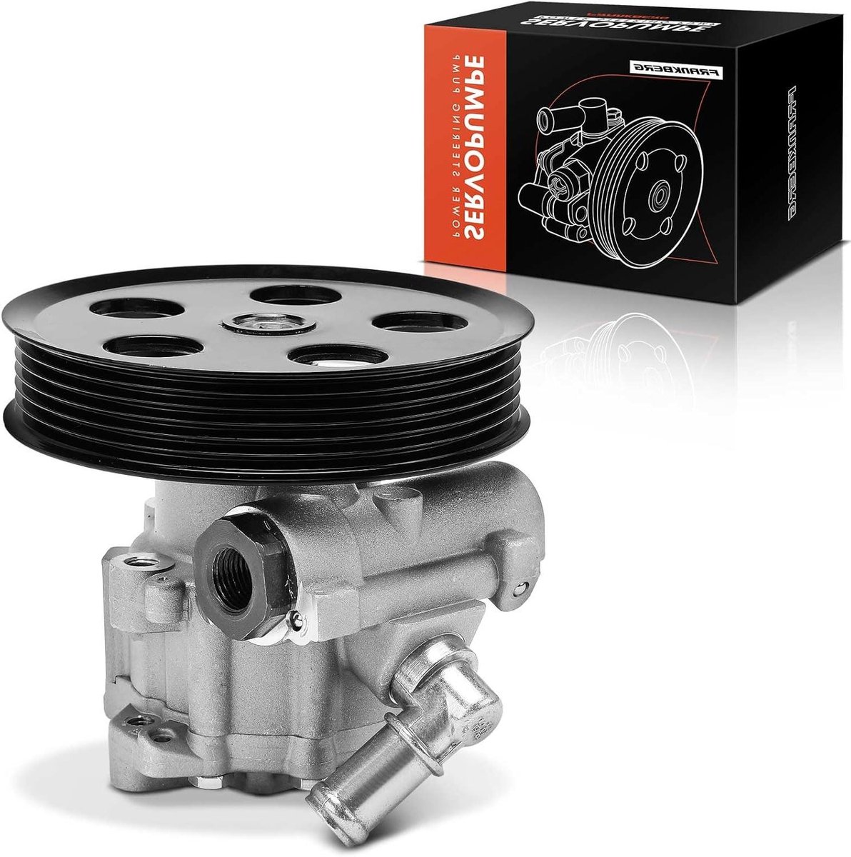 Servopomp Hydraulisch - Stuurbekrachtiging Pomp - Auto Onderhoud - Hydraulische Bedrijfsmodus - 6 Ribben 132mm - null