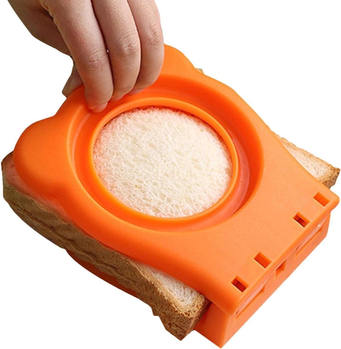Sandwichsnijder - Broodvorm - Kinderen Verrassen - Roestvrij Staal - 16.5 cm - Zilver